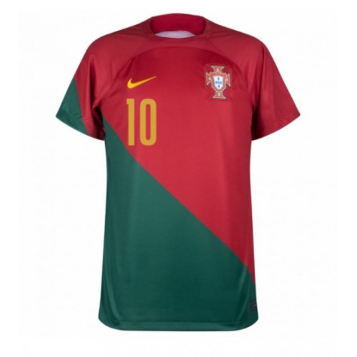 Portugalia Bernardo Silva #10 Koszulka Podstawowych MŚ 2022 Krótki Rękaw